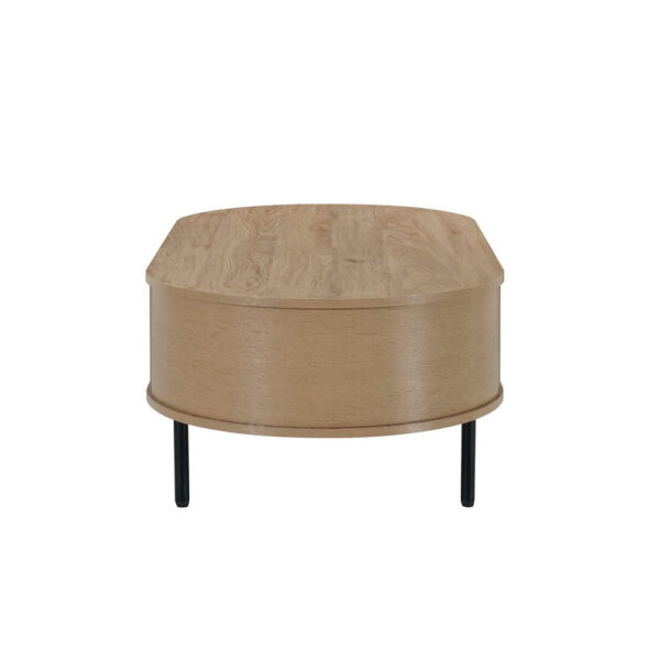 1502202669922767828ad.jpeg Brandon Cocktail Coffee Table with Inner Shelf, Oval Light Beige Wood