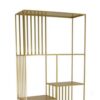 Tandum Plant Display Stand, Gold Metal 6 Shelves, Modern 71 Inch