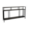 1502202669922bd1a29e9.jpeg Plant Display Stand, 3 Tier Black Metal, Modern Industrial 48 Inch