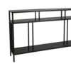1502202669922bd448e24.jpeg Plant Display Stand, 3 Tier Black Metal, Modern Industrial 48 Inch