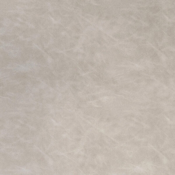 Phoebe Bar Height Chair, Gray Faux Leather, Black Metal, 30 Inch