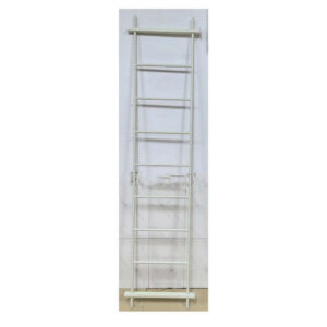 1502202669922e0343386.jpeg Plant Display Stand, 87 Inch 7 Tier Ladder Design, White Metal Body