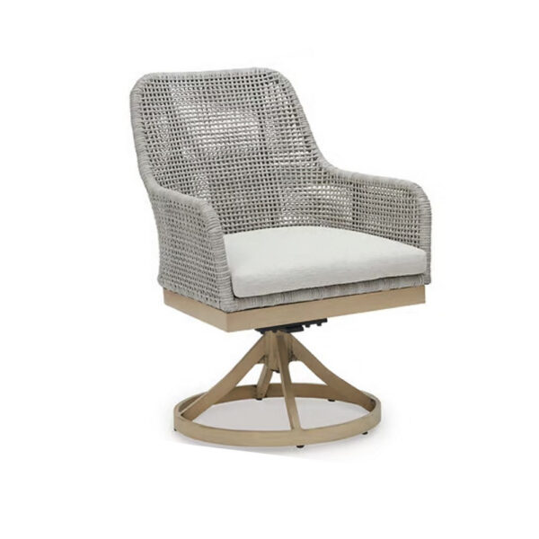 1502202669922f6b47240.jpeg Yami Outdoor Swivel Chair Set of 2, Gray Resin Wicker, Nuvella Seats