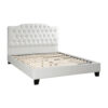 1502202669923071618e3.jpeg Full Size Bed, Tufted Curved, White Faux Leather Upholstered Pine Wood