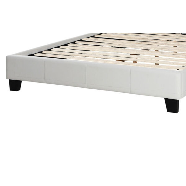 1502202669923078caf7c.jpeg Full Size Bed, Tufted Curved, White Faux Leather Upholstered Pine Wood