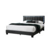 15022026699231600b17d.jpeg Zemo Queen Size Bed, LED Headboard, Charcoal Gray Wool Upholstery