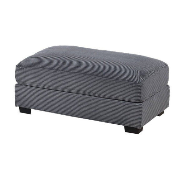 15022026699231a97ee20.jpeg Lomi Cocktail Ottoman, Dark Gray Corduroy, Black Legs, 45 x 28 Inch