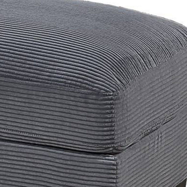 15022026699231abd8649.jpeg Lomi Cocktail Ottoman, Dark Gray Corduroy, Black Legs, 45 x 28 Inch