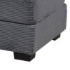 15022026699231adcd125.jpeg Lomi Cocktail Ottoman, Dark Gray Corduroy, Black Legs, 45 x 28 Inch