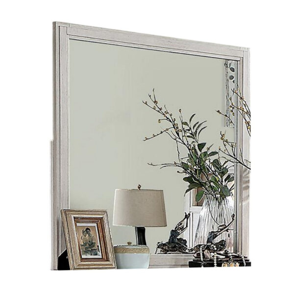 15022026699233055d1e9.jpeg Varos Dresser Mirror, White Solid Wood, 38 Inch Stylish Square Frame