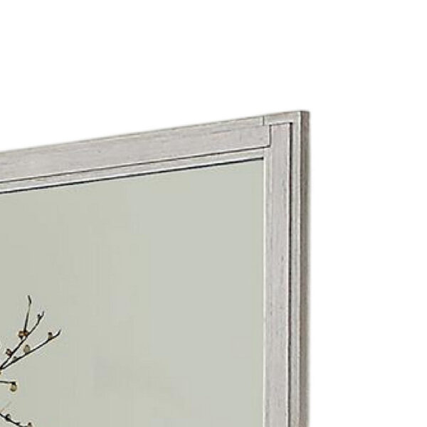 150220266992330a382e0.jpeg Varos Dresser Mirror, White Solid Wood, 38 Inch Stylish Square Frame