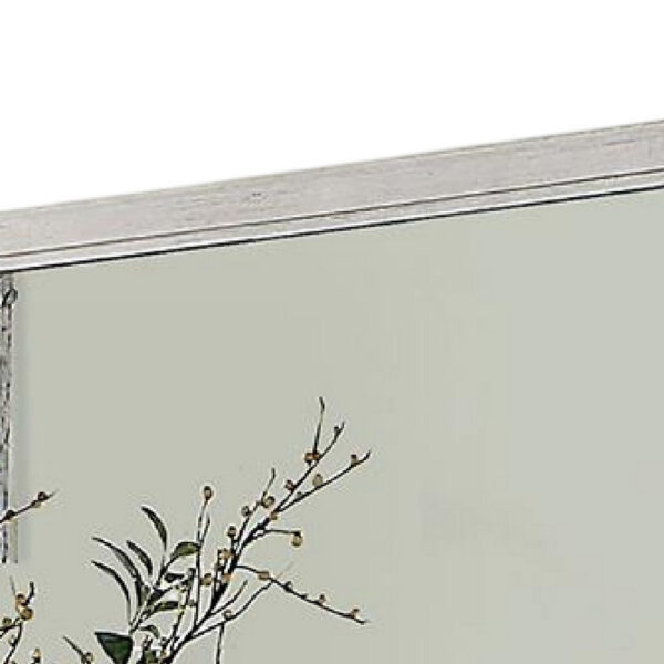 150220266992330cac10a.jpeg Varos Dresser Mirror, White Solid Wood, 38 Inch Stylish Square Frame