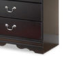 1502202669923567bc870.jpeg Yara Tall Dresser Chest, Classic Black, 5 Drawers Pewter Metal Handles