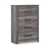 1502202669923598793ad.jpeg Bono Tall Dresser Chest, 4 Storage Drawers, Wood Grain Gray Finish
