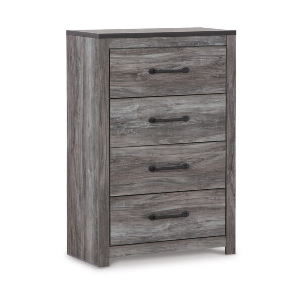1502202669923598793ad.jpeg Bono Tall Dresser Chest, 4 Storage Drawers, Wood Grain Gray Finish