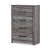 15022026699235a15f61f.jpeg Bono Tall Dresser Chest, 4 Storage Drawers, Wood Grain Gray Finish