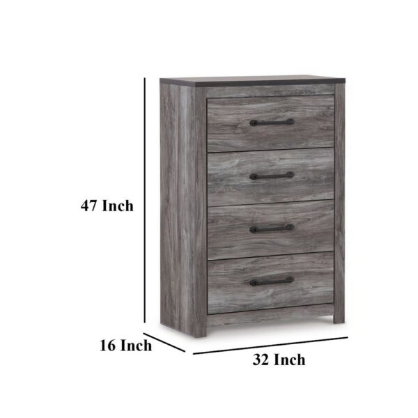 15022026699235a4ae2c9.jpeg Bono Tall Dresser Chest, 4 Storage Drawers, Wood Grain Gray Finish