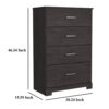 15022026699235ca960c1.jpeg Cyme Tall Dresser Chest, 4 Drawer, Modern Dark Charcoal Brown Laminate