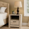15022026699236120117b.jpeg Simon Nightstand, Drawer and USB, Rustic Gray Laminate Whitewash