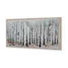Alp Treescape Wall Art, 30x60, Multi-Colored Hand Painted Canvas