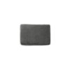 15022026699236b7d49bb.jpeg Ratty Ottoman, 33 Inch Rectangular, Plush Cushioned Gray Polyester
