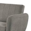 150220266992372771857.jpeg Arz Fold Out Futon Sofa Bed, Light Gray, Retro Channel Tufted Back