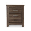 150220266992379635e1d.jpeg Rye Nightstand with 2 Drawers, Modern Classic Laminate Dark Brown