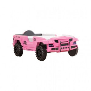 1502202669923e2a90e7b.jpeg Randy SUV Twin Bed with Lights and Sound Effects, Pink Faux Leather
