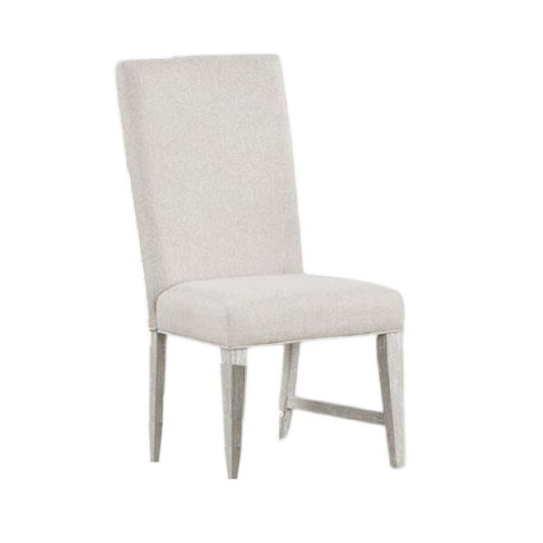 1502202669923ee19e4e1.jpeg Diaz Dining Side Chair Set of 2, Tapered Legs, Light Gray Poplar Wood