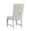1502202669923ee4eaabc.jpeg Diaz Dining Side Chair Set of 2, Tapered Legs, Light Gray Poplar Wood