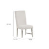1502202669923ee69fe58.jpeg Diaz Dining Side Chair Set of 2, Tapered Legs, Light Gray Poplar Wood