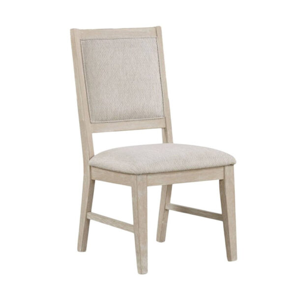 1502202669923eec853f2.jpeg Rozie Dining Side Chair Set of 2, Tapered Legs, Light Oak Poplar Wood