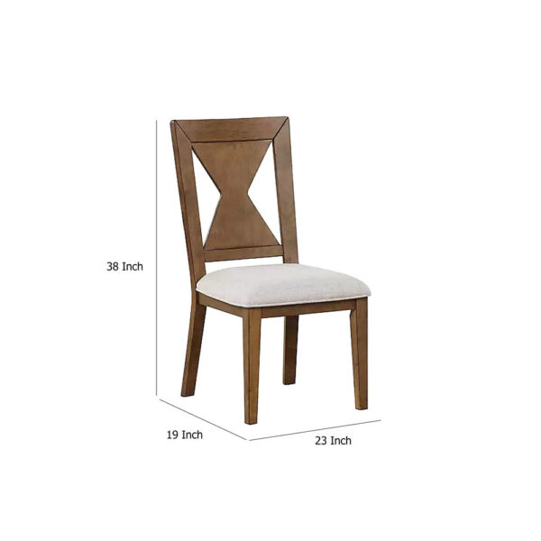1502202669923f1fcfbce.jpeg Zivy Dining Side Chair Set of 2, Hourglass Back, Rustic Oak Brown Wood