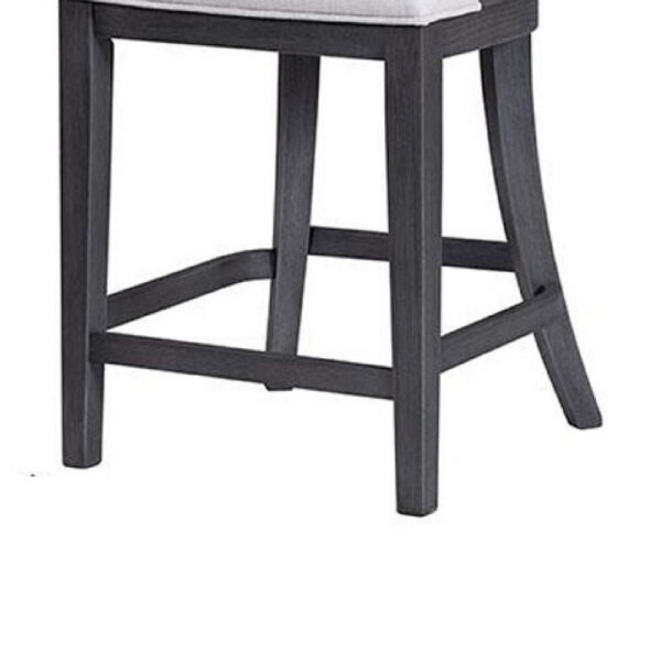 1502202669923f60b4d44.jpeg Zoko Counter Height Chair Set of 2, Curved Cut Out Back, Ash Gray Wood