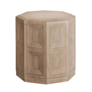 Kizie Accent Side End Table, Tawny Brown Wood, Rectangular 20 Inch