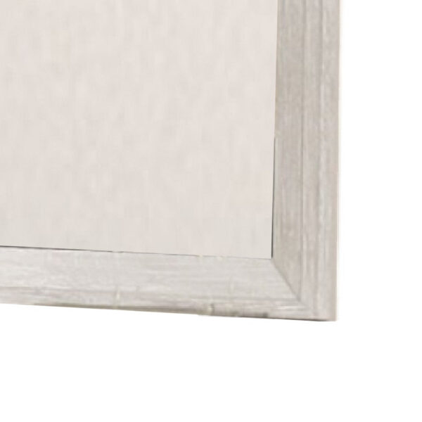 15022026699240921f4d7.jpeg Diaz Dresser Mirror with Beveled Design, Light Gray Wood Frame 38x44