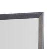 Kizie Dresser Mirror, Classic Weathered Black Solid Rubberwood 42 Inch