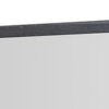 Kizie Dresser Mirror, Classic Weathered Black Solid Rubberwood 42 Inch