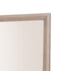 Kizie Dresser Mirror, Modern Classic Oak Beige Solid Wood, 42 Inch
