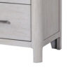 Reham Nightstand, 2 Drawers, USB A-C, White Wash Brown Wood, 27 Inch