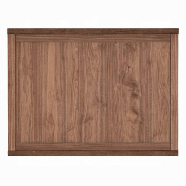 Mea Dining Table, 47-94 Inch Expandable Top, Scandinavian Walnut Brown