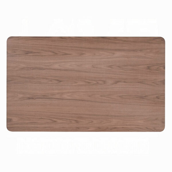 15022026699244f6396e7.jpeg Bery Dining Table, 59 Inch Rectangular Brown Top, Scandinavian Black