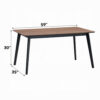 15022026699244f7d614d.jpeg Bery Dining Table, 59 Inch Rectangular Brown Top, Scandinavian Black