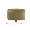150220266992470f8f69b.jpeg Jo Storage Ottoman, 28 Inch Round Tufted Lift Top, Sage Green Velvet
