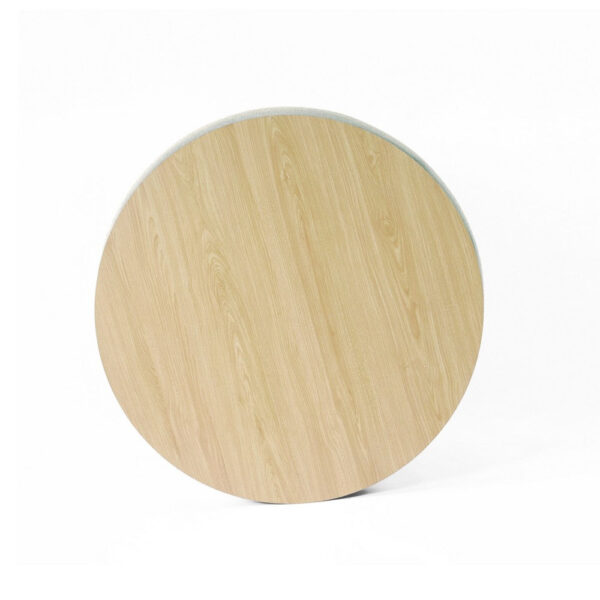 15022026699249382af29.jpeg Mesy Storage Ottoman, 30 Inch Round Lift Tray Top, Light Gray Woven