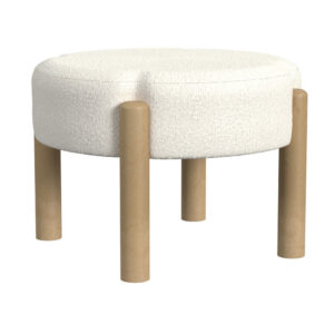 1502202669924a5d4f982.jpeg Eli 22 Inch Ottoman Footstool, Cream Boucle and Natural Brown Hardwood