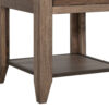 1502202669924ceb29e24.jpeg Tacey Side End Table, 1 Drawer 1 Shelf, Rustic Peanut Brown, 23 Inch