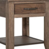 1502202669924cecb9cbf.jpeg Tacey Side End Table, 1 Drawer 1 Shelf, Rustic Peanut Brown, 23 Inch