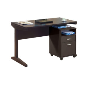 1502202669924da10fbef.jpeg Desk w File Cabinet, 2 Storage Drawers, 47 Inch Red Cocoa Brown