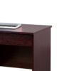 Sial Laptop Desk, 4 Drawers, 40 Inch, Mahogany Brown Composite Board